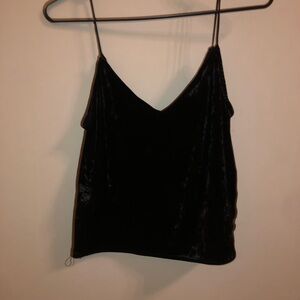 H&M Black Camisole Crop Top
